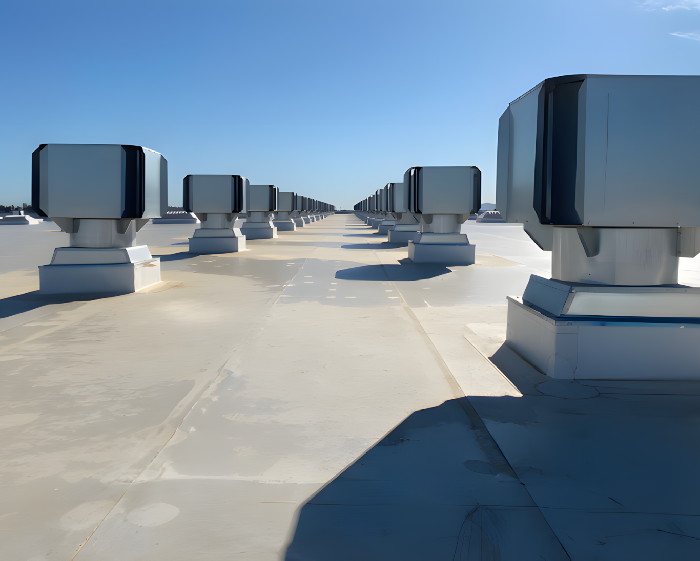 Suministramos sistemas de ventilación industrial para garantizar la calidad y renovación del aire en sus instalaciones.